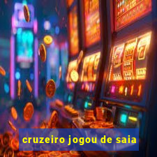 cruzeiro jogou de saia